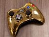 Star Wars Special Edition Gold Wireless Controller C3po For Xbox360
