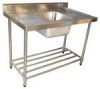 1200mm S/Steel Single Sink Bench 06-1200L