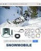 Supply snowmobile parts, piston, gasket, oil seal, cable