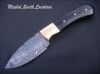 Sell damascus hunting knife