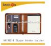 Sell A4 Zipper binder leather