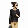 SY2106 Ladies PU jacket fashionable style available in black and khaki