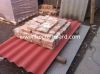 Sell Red color fiber cement corrugated roof tile