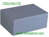 330x230 aluminum waterproof metal box