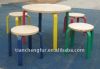 Sell birch bent wood table and stool
