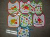 Sell 7pcs in one PEVA baby bib