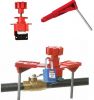 Double arms Universal Ball Valve Lockout, safety Products