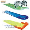 small slip and slide long water slide/ PVC single double water slide
