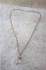Sell Crystal pendent necklace with leather chain