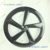 Sell 5 Spokes Carbon Aero Clincher Wheel 65mm