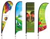 Sell Digital Sublimation Printing Beach Flag/Banner