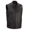 leather vest