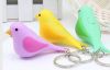 YL-K138 bird LED keychain with sound