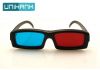 red&cyan passive 3d glasses