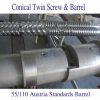 Sell 55/110 extrusion double screw barrel