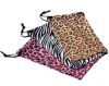 microfiber bag MB-308-5 leopard/zebra pattern