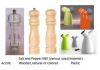 Sell salt and pepper mill, acrylic, wooden, plastic