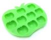 APPLE-SHAPED silicone ice tray