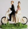 Cycling Cake Topper wedding party Engagement favors