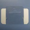 PVC/PET folding box packing hang tab