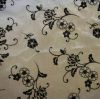 Sell Organza Fabric with Flock Pattern for wedding and gift packing