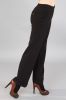 Sell Woman Casual Black Straight Pants 05114035