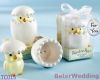 Chick Salt & Pepper Shaker in Gift Box with Organza Bow