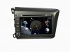 8" HD LCD car radio with GPS iPod TV for 2012 HONDA CIVIC Canbus TMC