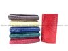 Crocodile skin wallet for women