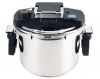 Sell clamp stainless steel presure cooker with timer