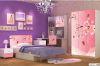 hand-made painting children pink MDF bedroom furniture