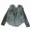 Fashionable faux fur coat, ODM and OEM orders are welcome