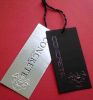 Sell garment custom hang tag/swing tag with string