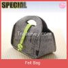 2015 New style wholesale felt bag, felt gift bag, felt tote bag