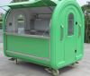 Stainless Steel Outdoor Mobile Hot Food Serving Vendor