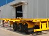 Sell Skeleton container semi-trailer with 20ft, 40ft lock