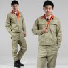 (10 pcs/lot free ship) Factory worker workwear uniforms sets