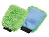 Sell Microfiber wash mitt with scrubber
