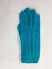 Fashion cable glove for lady