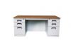 Sell steel office equipment desk with 6 drawers