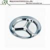 Stainless steel snack plate