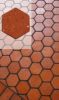 Rustic terracotta tiles, old tiles, teracota floor tiles