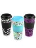 Sell plastic coffee cup with silicone lid