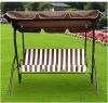 Sell  High Quality 3 Seats Garden Swing Chair with SGS Certificate