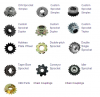 Sell Chrome-plated Bars-Sprockets-Gears