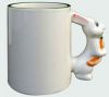 Wholesale Animal handle ceremic mug