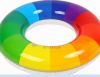 PVC inflatable swimming ring life ring water toys