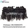 100% Hairlicious brazilian virgin hair italy curl, 8-40inch available, natural color can be perm