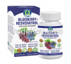 Made In Usa Blueberry Resveratrol Wholefood Supplement 120 Caps