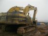 Sell used CAT-325B excavator, crawler excavator, yellow excavator